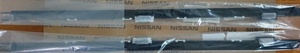 【新品】日産純正 シルビア S14 水切りモール ドアアウトサイドモール 左右セット 未使用品 NISSAN SILVIA 