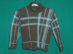 * size 110 man ivu* sun rolan sweater . law color [ child ] child clothes men's Kids man small clothes 