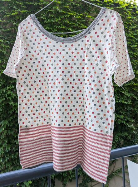 ドット Tシャツ キューブシュガー CUBE SUGAR