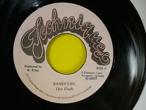 EP◆Don Flash／BANDI LEG◆ドン・フラッシュ,ジャマイカ Jamaica盤,レゲエ Reggae,アナログ・レコード