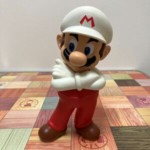  super Mario DX sofvi figure 5 fire - Mario Nintendo fire - Mario Deluxe sofvi figure 