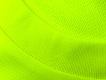 ドライ（吸水速乾） スピードアディクト T-shirt 蛍光イエロー XL/ドライアスレチックポリエステルボンネビルソルトフラッツドラッグレース_画像2