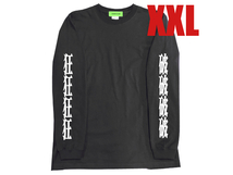 狂狂破 L/S T-shirt BLACK XXL/くるくるぱー長袖tシャツロンtee新世紀シン・エヴァンゲリオンヱヴァンゲリヲン新劇場版序破Q初号機碇シンジ_画像1