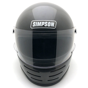 送料無料 BHVシールド付 SIMPSON M62 GUNMETAL 59cm/シンプソンガンメタルビンテージヘルメットm61superbandit9スーパーバンディット13m32