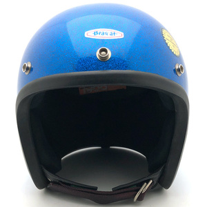 送料無料 Dead Stock 新品 SAFETECH BEARCAT BLUE METALFLAKE 58cm/デッドストックnosセーフテックビンテージヘルメット青スポーツスター