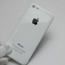 美品 au iPhone5c 32GB ホワイト 即日発送 スマホ Apple au 本体 白ロム あすつく 土日祝発送OK_画像2