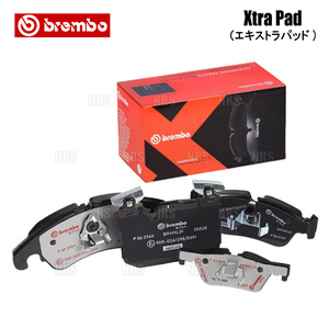 brembo ブレンボ Xtra Pad エクストラパッド (フロント) フィット ハイブリッド GP1/GP4/GP5/GP6 10/10～20/1 (P28-050X