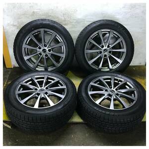 3 KENDA ICETEC NEO KR36 215/60R17 8分目 エスティマ C-HR アルファード カローラクロス エクストレイル レガシィ 等 *5739