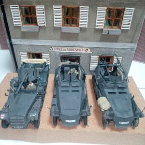 ドイツ軍グライフ・１トンハ―フトラックPak38搭載車輌　1/35　ジオラマ用