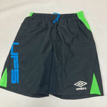 201 アンブロ UMBRO 【UFS7460P】UFS プラクティスパンツ メンズ フットサル サッカー ウェア サイズL ブラック　スポーツ 30810A_画像1