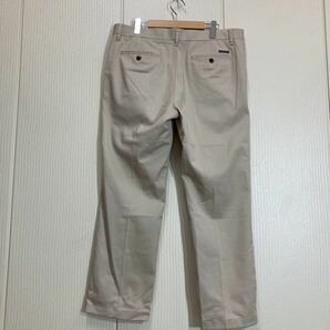 237 Eddie Bauer エディーバウアー ストレッチ ワークパンツ チノパン 35×28 WRINKLE FREE & STAIN RESISTANT 防シワ 撥水 30818Uの画像2