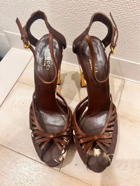 GUCCI サンダル 37 1/2