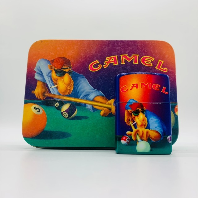 ZIPPO Joe Camel Pool Player 六面塗装 1994年製 R.J.レイノルズ社