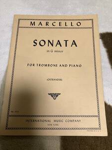 Marcello,B. мульти- .ro(beneteto) Sonata in g minor sonata to короткий style ../ аранжировка : A. Ostrander