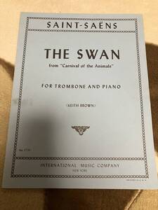 Saint-Saens,C. солнечный =sa-nsThe The Swan лебедь :[ животное. . мясо праздник ]..../ аранжировка : Brown