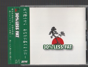 即決 30％ LESS FAT 練馬発演歌PUNK 廃盤CD 帯付き ニューロティカ