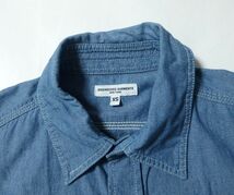 Engineered Garments エンジニアードガーメンツ Work Shirt ワーク シャツ XS シャンブレー_画像3