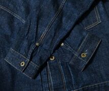 JAPAN BLUE JEANS ジャパンブルージーンズ RJB3866 別注 モンスター デニム ジャケット 1st TYPE Gジャン 44 16.5oz Tバック仕様_画像8