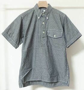 Engineered Garments エンジニアードガーメンツ Popover BD Shirt Polka Dot プルオーバー 半袖 シャツ S ポルカ ドット