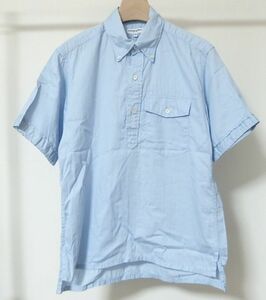 Engineered Garments エンジニアードガーメンツ Popover Shirt HB SHIRTING プルオーバー 半袖シャツ XS