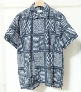 18SS Engineered Garments engineered garments Camp Shirt Afghan Print camp shirt M total pattern 