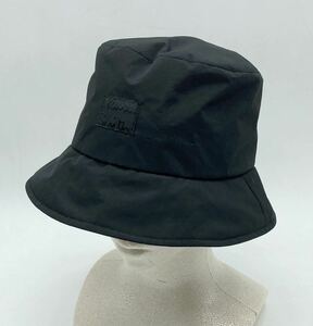 中古■レディース■ポールスミス■Paul Smith■ハット■ワンポイントロゴ■バケットハット■黒■フリーサイズ