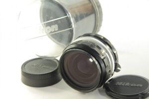 ま12★美品★ NIKON ニコン NIKKOR-H Auto 28mm F3.5 ケース付き Fマウント 単焦点レンズ