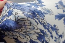 レディース 青い花柄 プリント レギンスパンツ レギパン レギンス_画像5