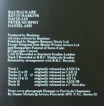 BAUHAUS/In the Flat Field[検]Dark Entries/Telegram Sam/Terror Couple Kill Colonel/A God In An Alcove/Terror Couple Kill Colonel/CD_画像4