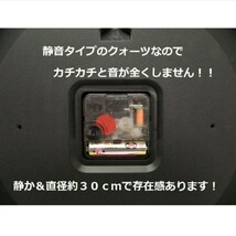 新品 ワイルドスピード F8 壁掛け時計 無音 静音 インテリア_画像3