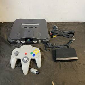 ニンテンドウ64本体 メモリー拡張パック付き コントローラー アダプター AVケーブル セット NINTENDO64 N64