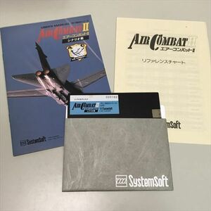 Z8712 ◆エアーコンバット２　AIR COMBATⅡ　シナリオ集　PC-9800シリーズ PCゲームソフト