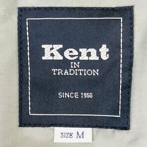 k0214 極美品 Kent IN TRADITION ケントイントラディション ジャケット シングル 薄手 M グレー チェック スタイリッシュオフィスルックの画像8