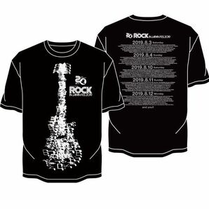 ※未開封品※ROCK IN JAPAN FES 2019 "20th　ANNIVERSARY"Tシャツ　ブラック　サイズS