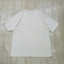 EEL Products イール プロダクツ Touki Button no poke Tee 陶器釦のポケT ポケット Tシャツ 半袖Tシャツ ホワイト サイズ S_画像2