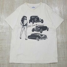 O.C CREW オーシー クルー クラシック カー Tシャツ 半袖Tシャツ S/S TEE ホワイト トップス サイズ S_画像1