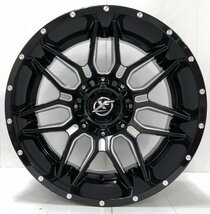 20x10J タンドラ セコイア XF OFFROAD XF222 20インチマッドタイヤホイールセット NITTO TRAIL GRAPPLER MT 35x12.50R20 37x12.50R20_画像3