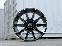 新品 スタッドレスタイヤホイール pcd139.7 135 XF OFFROAD 20x10j YOKOHAMA 275/55R20 冬タイヤ サーフ プラド タコマ ハイラックス_画像3