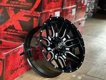 新品 スタッドレスタイヤホイール pcd139.7 135 XF OFFROAD 20x10j YOKOHAMA 275/55R20 冬タイヤ FJクルーザー 80ランクル エスカレード_画像4