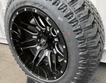 20x12J タイタン アルマダ XF OFFROAD XF222 20インチマッドタイヤホイール ATTURO TRAIL BLADE XT 265/50R20 275/55R20 285/55R20_画像6