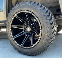 20x10J ハマーH3 FJクルーザー XF OFFROAD XF220 20インチタイヤホイールセット ATTURO TRAIL BLADE XT 275/55R20 285/55R20 33x12.50R20_画像6