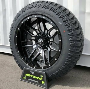 20x12J エスカレード タホ デナリ XF OFFROAD XF222 20インチマッドタイヤホイール ATTURO TRAIL BLADE XT 265/50R20 275/55R20 285/55R20