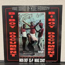 the high & the mighty feat. mos def el-p mike zoot / b boy document CR-0255_画像1