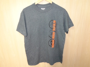 T26◆GILDAN製 Sparrow IRONMAC INDOOR TRIATHLON Tシャツ◆インドアトライアスロン Mサイズ ポリコットン US古着 輸入古着 ネコポス発送5H