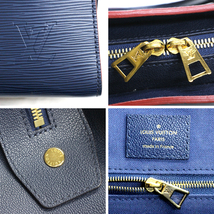 【LOUIS VUITTON】ルイヴィトン エピ　ヴァノーMM　M51239 2WAY ショルダーバッグ アンディゴブルー　20230828_画像10