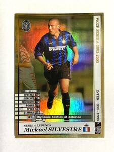 WCCF 2002-2003 ミカエル・シルヴェストル LEGENDS Panini SERIE A 02-03 インテル