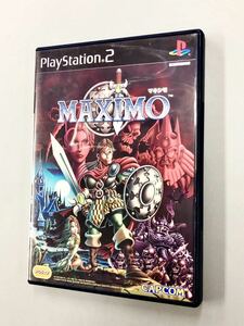 即決！チラシ付！PS2「マキシモ：MAXIMO」送料込！