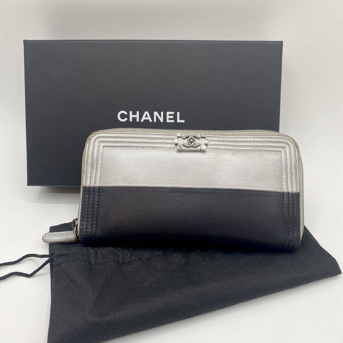 2023年最新】ヤフオク! -「boy chanel 財布」(シャネル)の中古品・新品