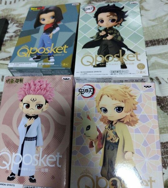 Qposket。4商品。