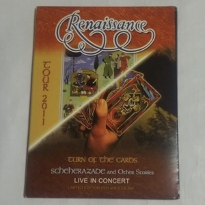 2CD＋DVD★RENAISSANCE「TOUR 2001 LIVE IN CONCERT」ルネッサンス TURN OF THE CARDS / Scheheranzade and Other Storics